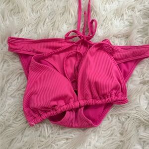 hollister Pink Bikini Set